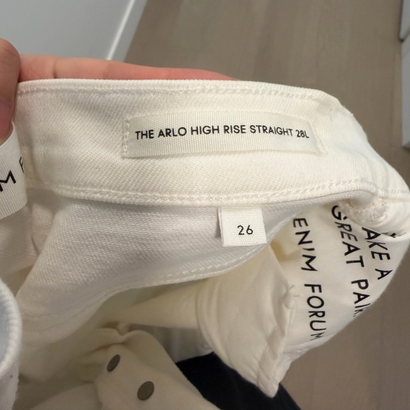 Denim Forum Arlo High Rise Straight - Picture 4 of 4